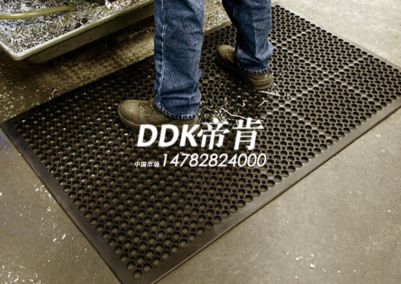 圓孔橡膠墊碎屑收集墊，多空橡膠墊，防滑橡膠墊，90 厘米X150 厘米防滑地墊，橡膠抗疲勞地墊