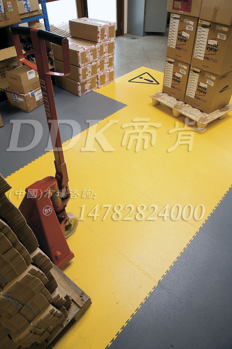 【庫房地膠】庫房地板鋪什么好？耐臟耐磨多色可定制的庫房地膠